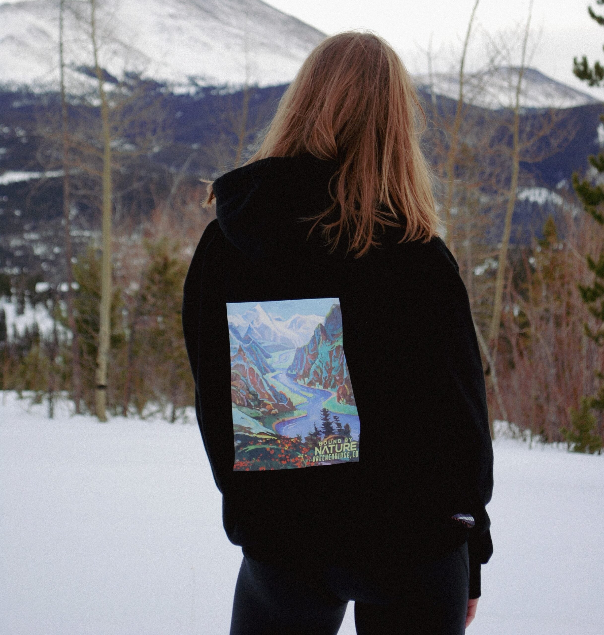 Black test hoodie